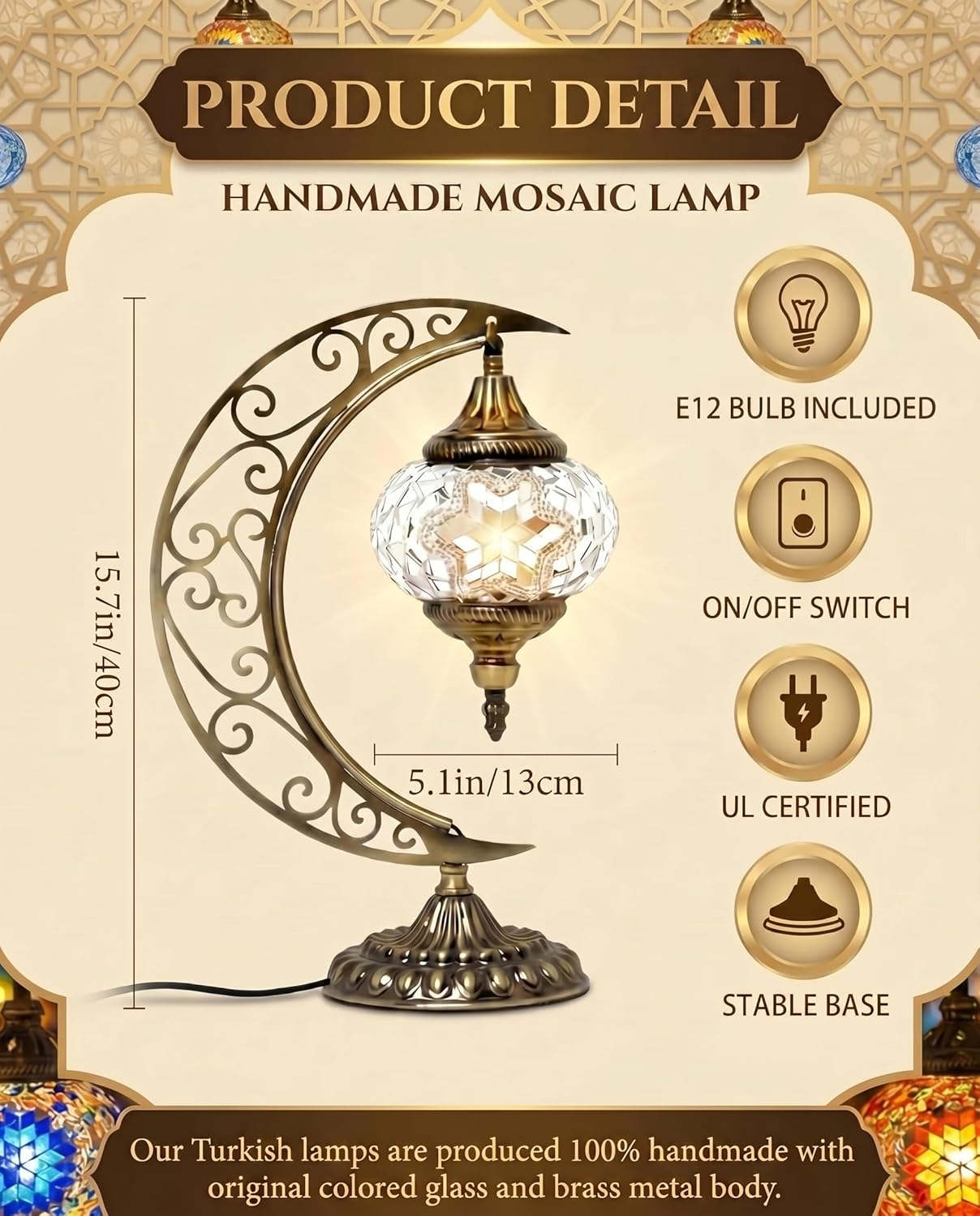 Beyond the Swan Neck: Moon Lamps, Globe Lights, and Specialty Moroccan Shapes Worth Knowing
